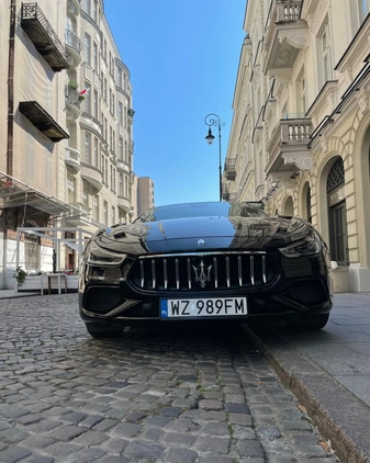 Maserati Ghibli cena 299000 przebieg: 24300, rok produkcji 2021 z Warszawa małe 106